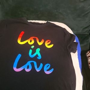 Men's/Unisex Love is Love T-Shirt Never worn!